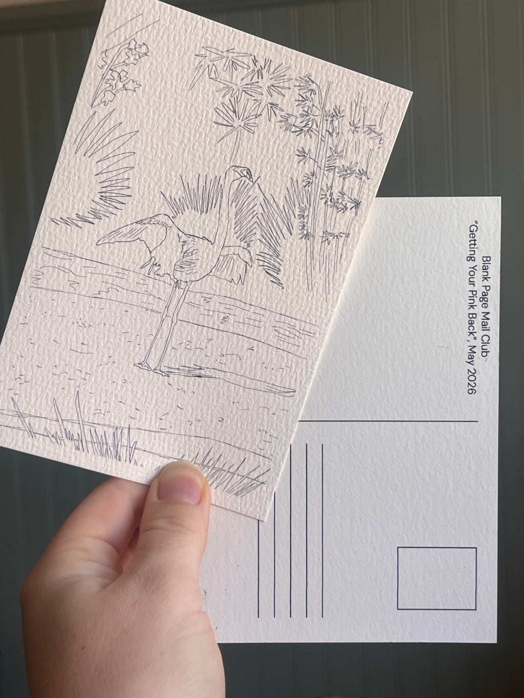 Blank Page Mailing Club - Catch up May