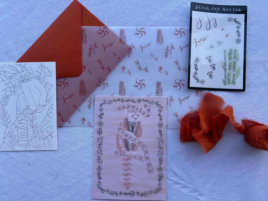 Blank Page Mailing Club - June Standalone