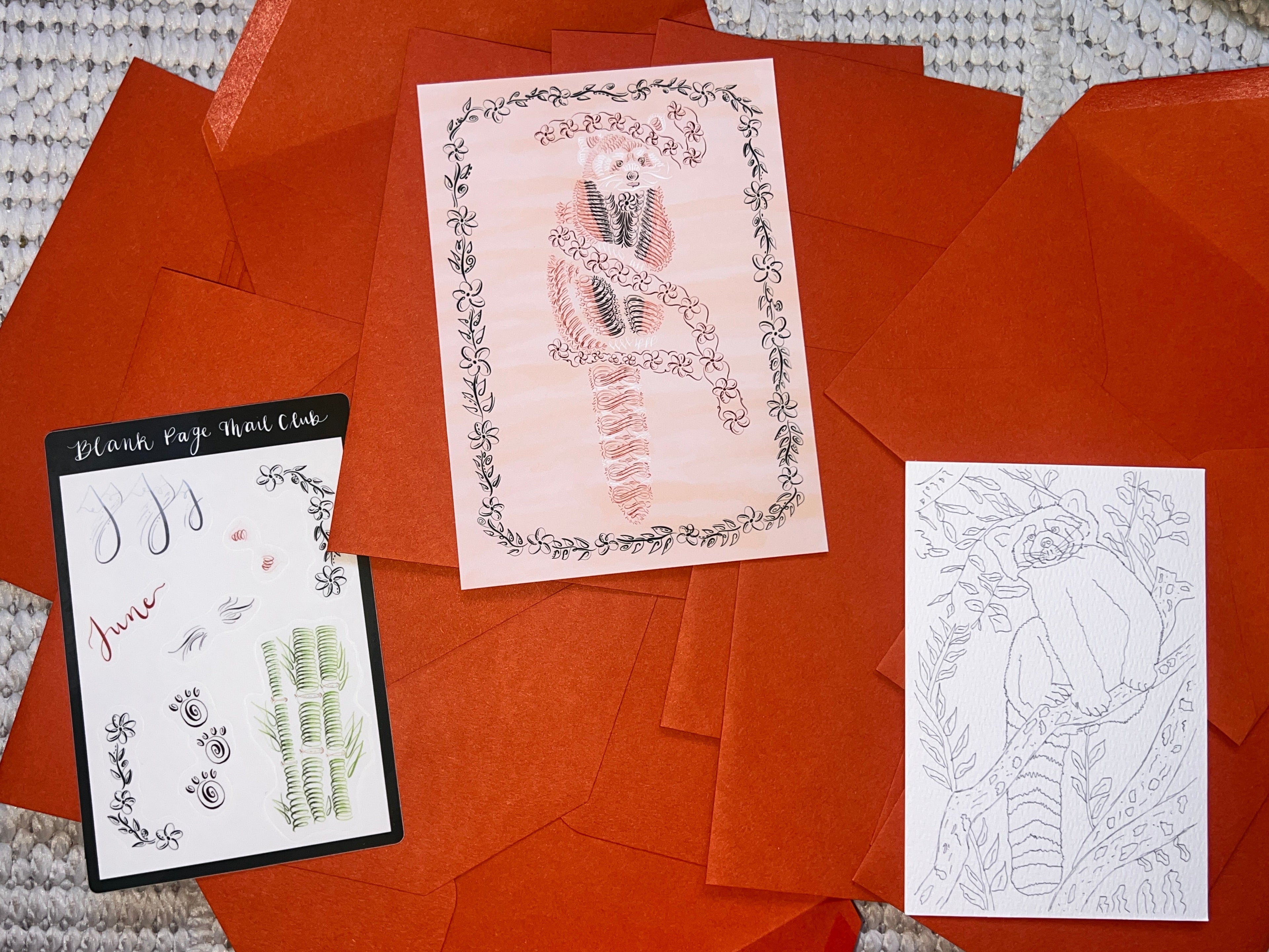 June Mailing Club Sticker Sheet